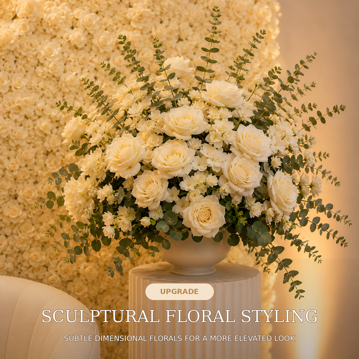 Facet Events Sculptural Floral Styling upgrade